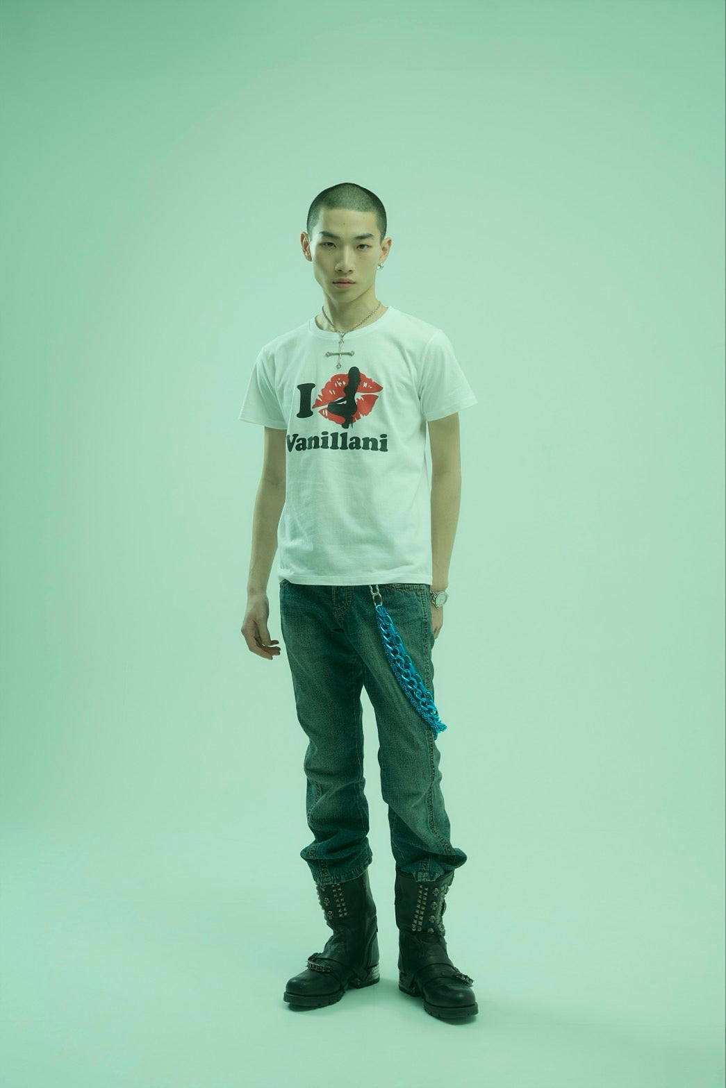 Tee I LOVE VANILLANI(white)